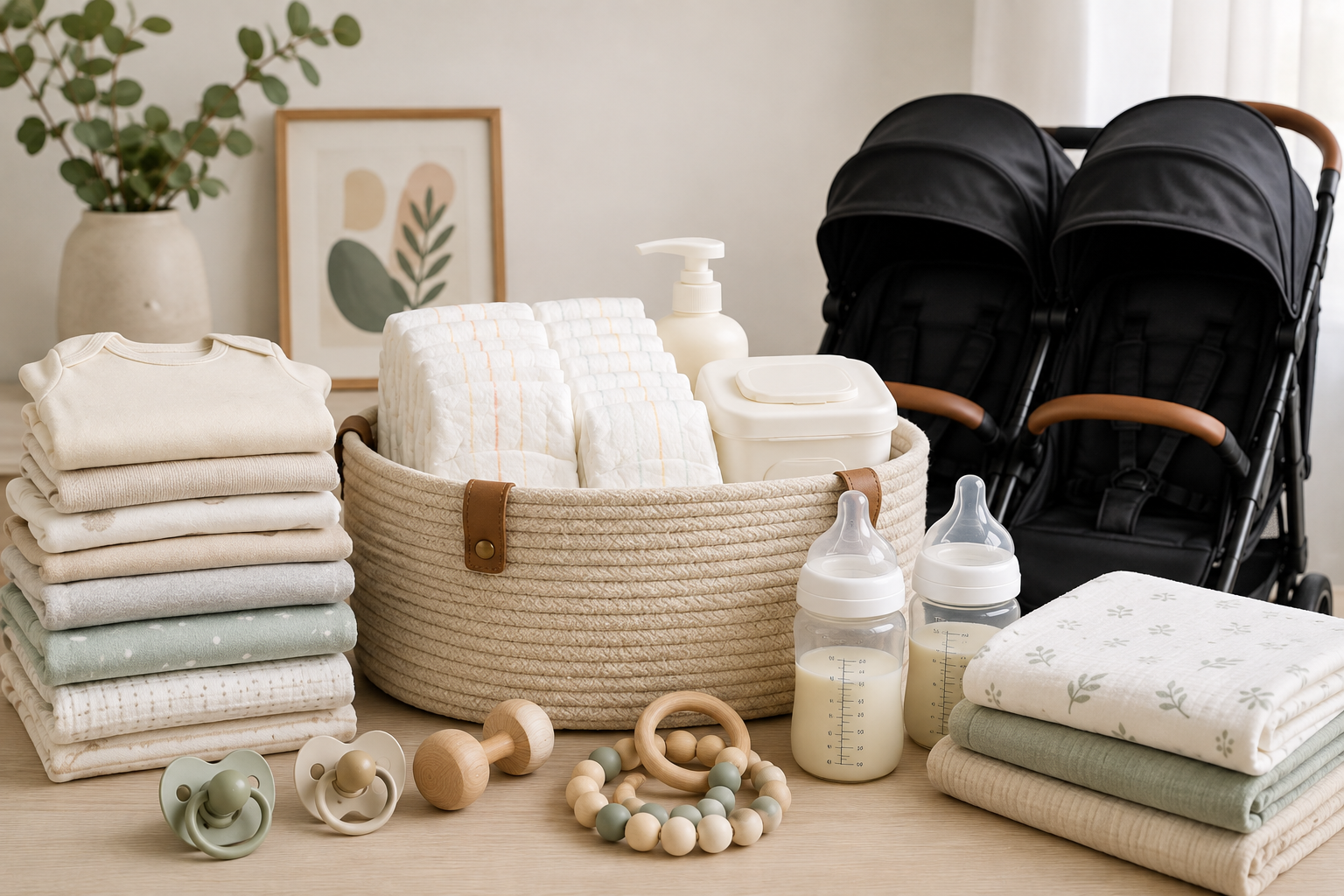 Twin Baby Essentials: What You Really Need for Two